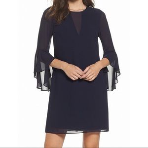 Vince Camuto Soufflé Chiffon Float Dress
